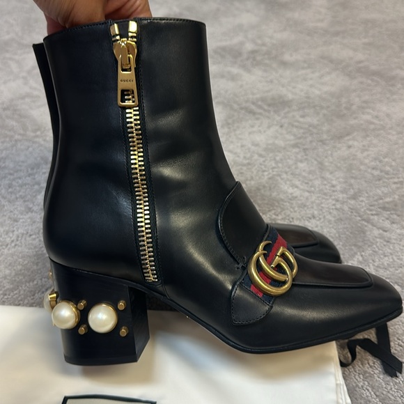 Gucci Betis Glamour Booties size 38 - Picture 6 of 10